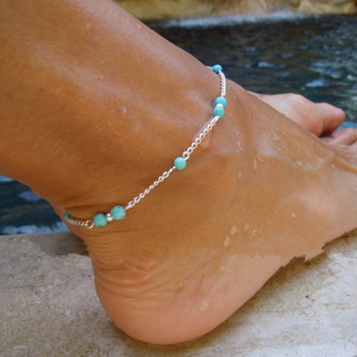 Handmade Beaded Ankle