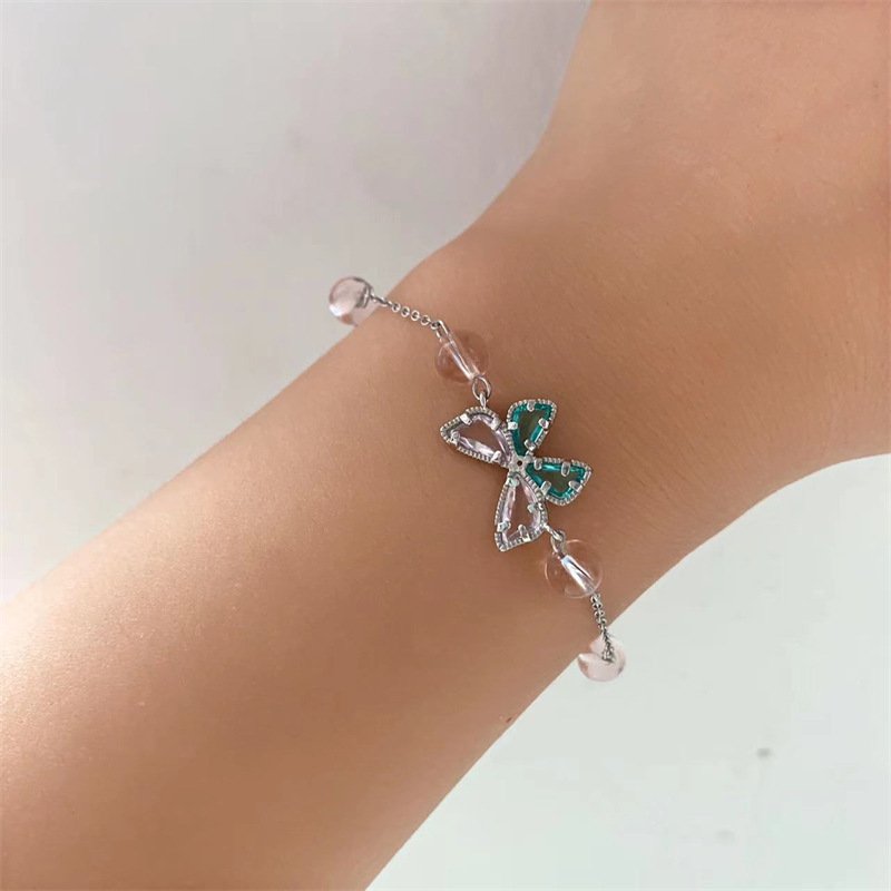 925 Sterling Silver Butterfly Bracelet