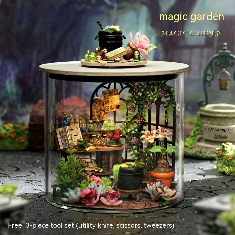 Enchanted 3D Wooden Building Model Kit