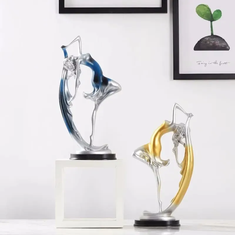 Modern Ballet Dancer Sculpture