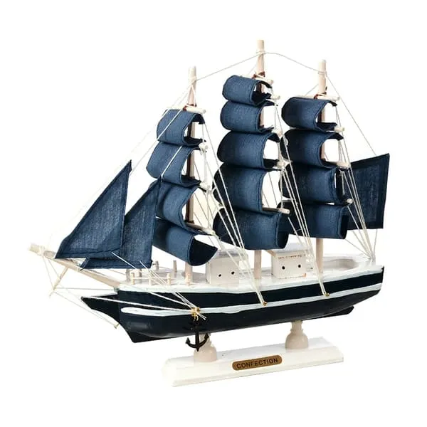 Artisan-Carved Nautical Sculpture