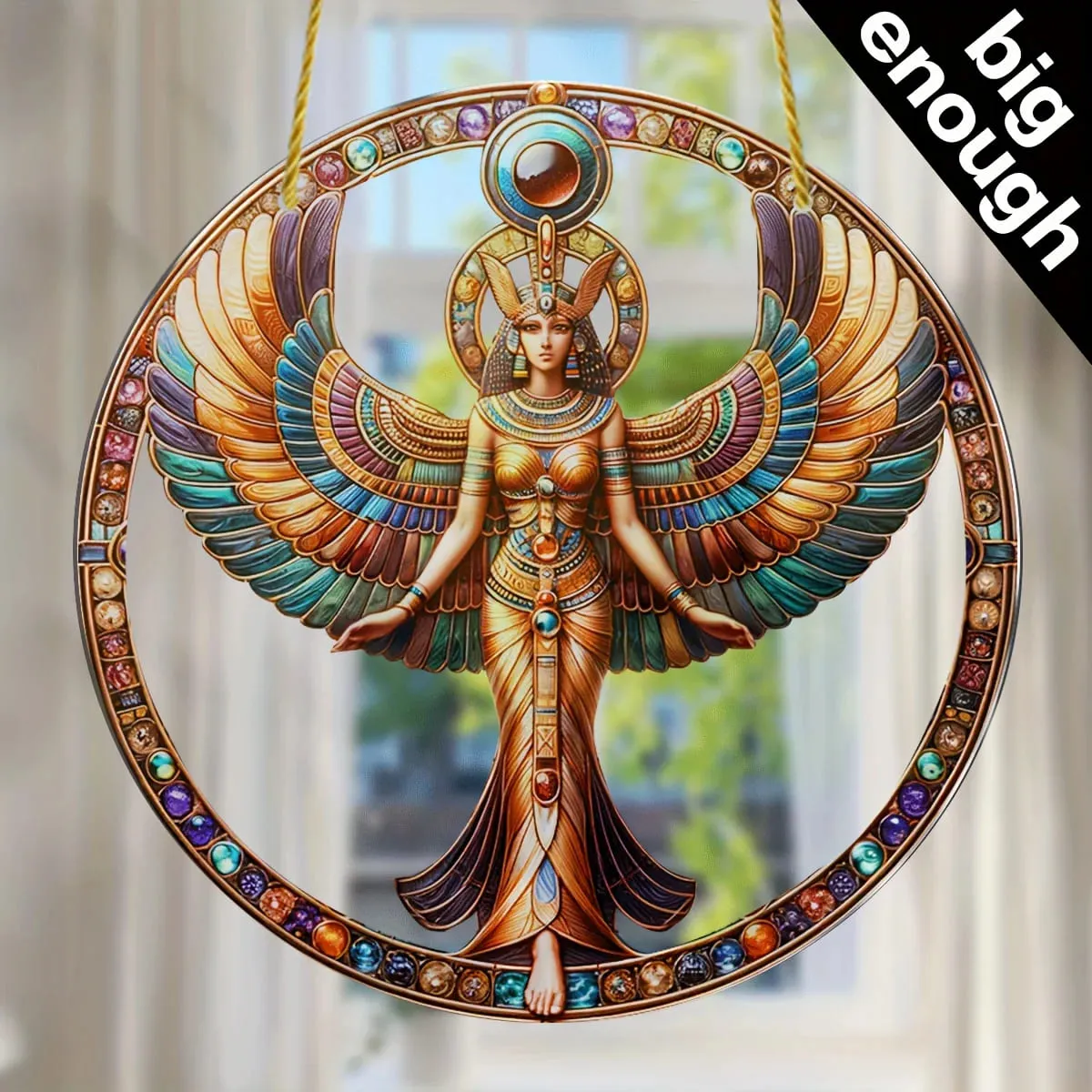 Egyptian Goddess Isis Wall Hanging