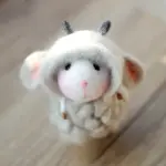 Hand-Woven Mouse doll