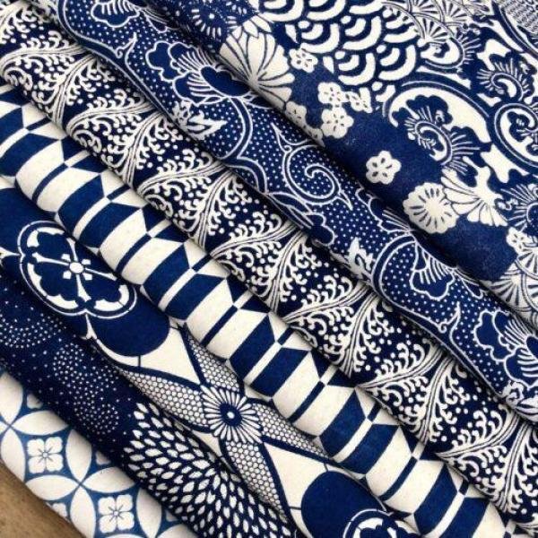 Handmade Japanese Flower Cotton Fabric