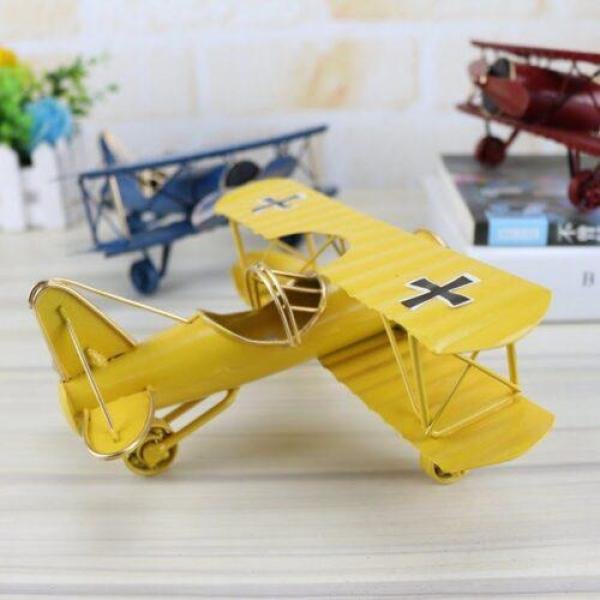 Handmade wrought iron airplane model