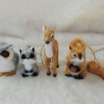 Handcrafted animal figures