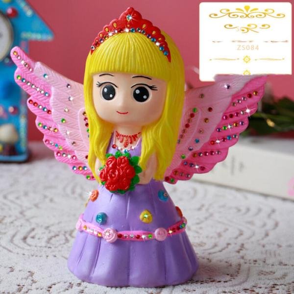 Children's Handmade Toy Plaster Doll