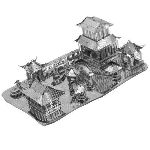 Maquette architecturale artisanale du jardin de Suzhou