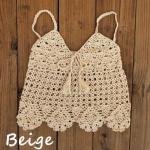 Handmade crochet bikini blouse