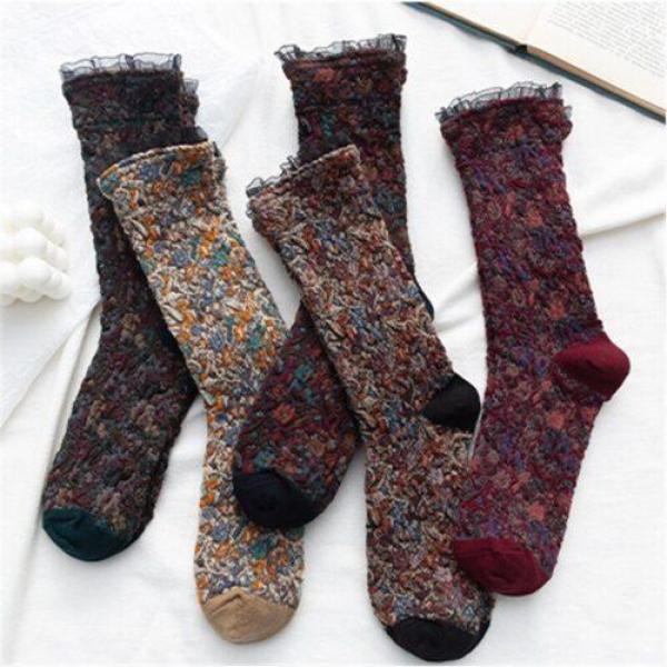 Handmade cotton socks