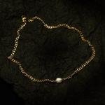 Pearl handmade chain clavicle necklace