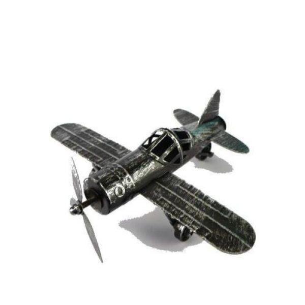 Handmade wrought iron airplane model