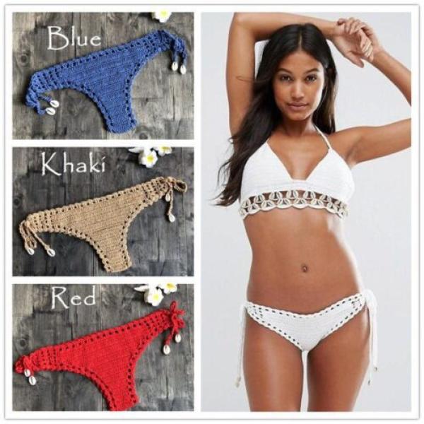 Vintage beach hand crochet panties