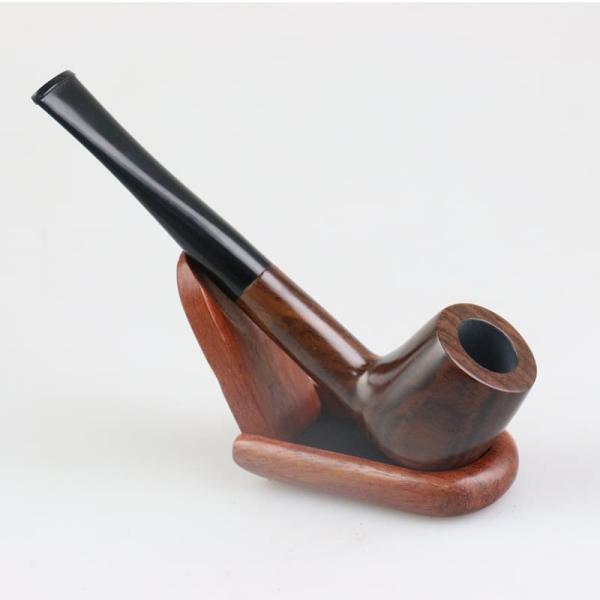 Handmade ebony pipe