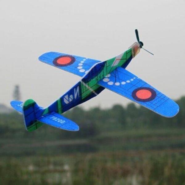 Handmade Colourful Airplane Model