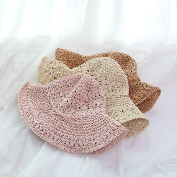 Women's Summer Hollow Crochet Straw Hat