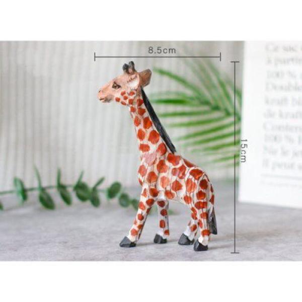 Modern Handmade Wooden Giraffe