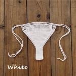 Sous-vêtements faits main au crochet en coton