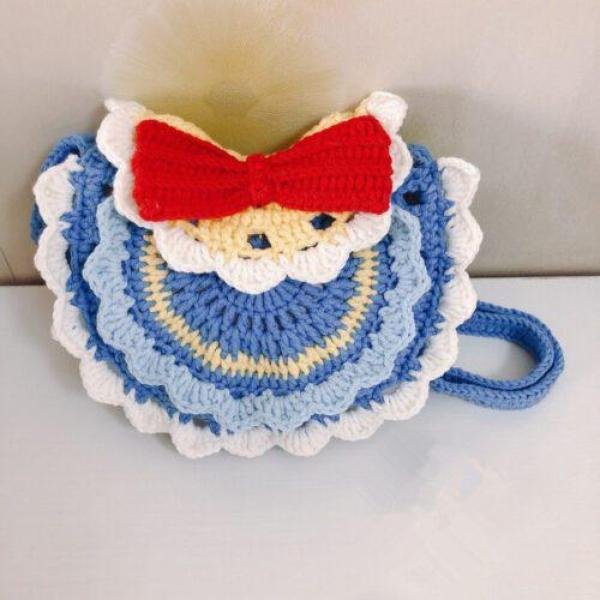 Creative Handmade Knitted Shoulder Bag