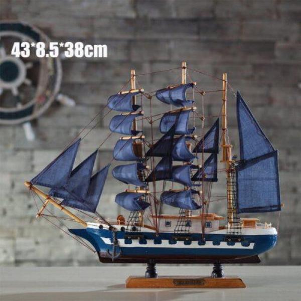 45cm Sailboat Model Wooden