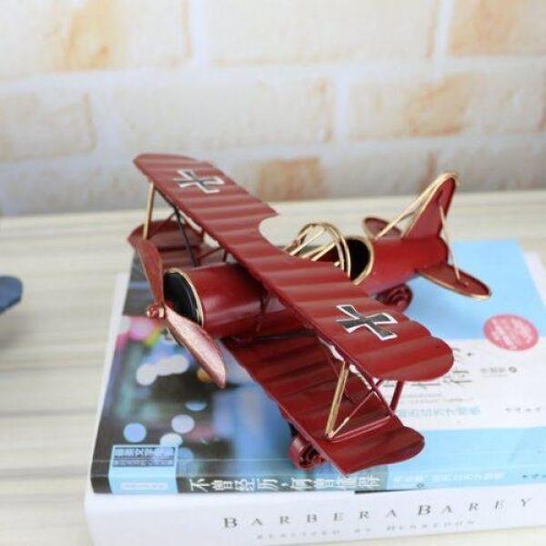 Handmade wrought iron airplane model