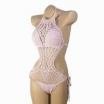 Maillot de bain une pièce sexy en crochet