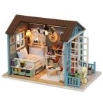 Handmade assembled model house