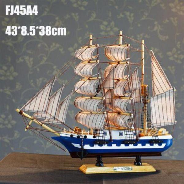 45cm Sailboat Model Wooden