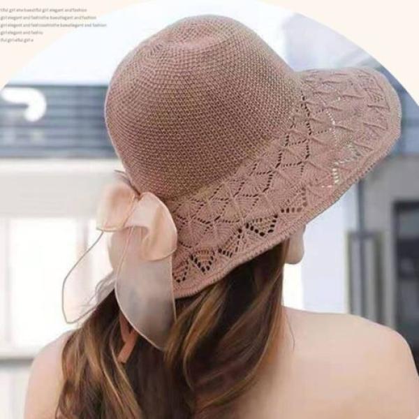 Women's Crochet Hollow Woven Straw Hat