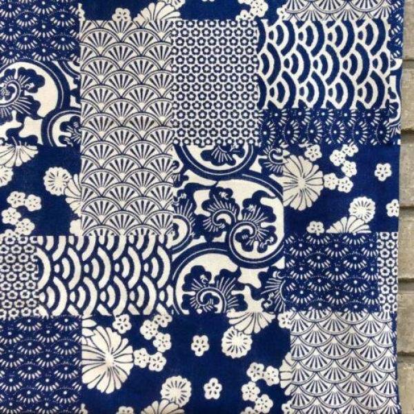 Handmade Japanese Flower Cotton Fabric