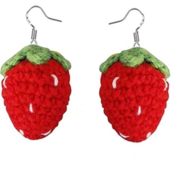 Knitted fruits Earrings