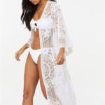 Lace Mesh Crochet Beach Jacket