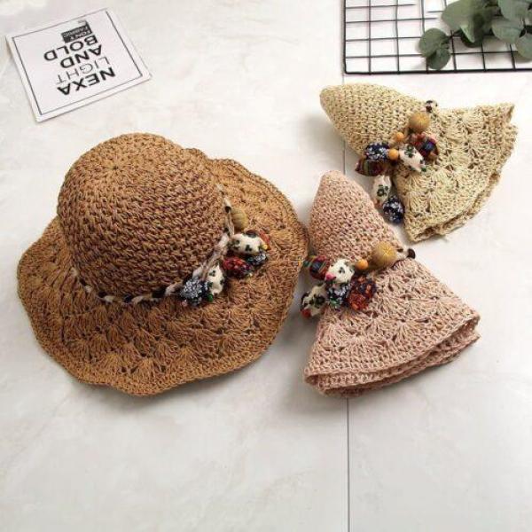 New Crochet Straw Hat