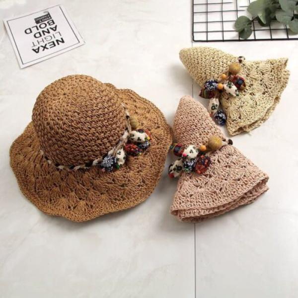 New Crochet Straw Hat