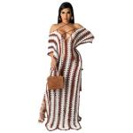 Beachwear Crochet Tie Off-Shoulder Dress