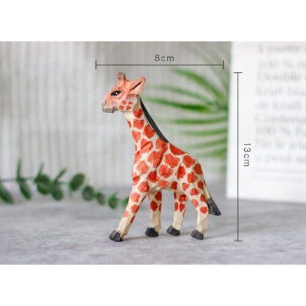 Modern Handmade Wooden Giraffe