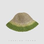 Women's Summer Straw Crochet Hat