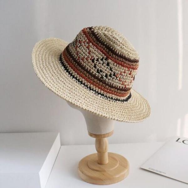 Big Brim Handmade Crochet Travel Sunshade Hat