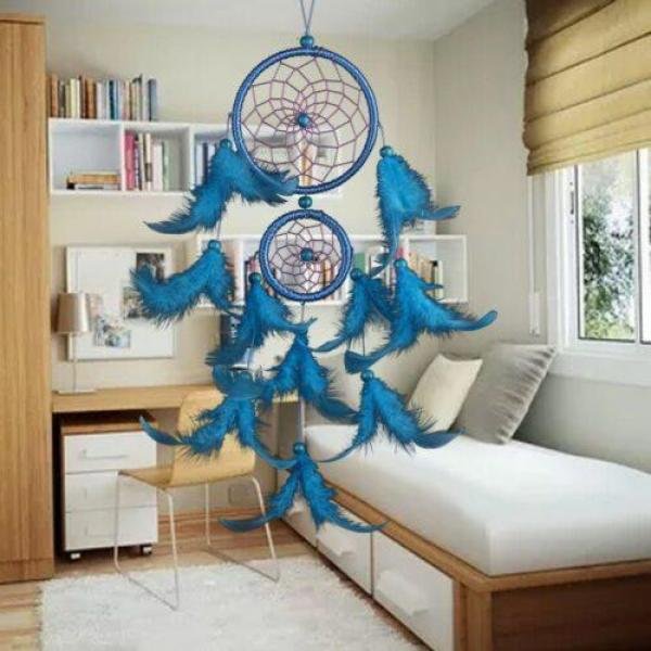 Handmade Hanging Feathers For Living Room Decoration