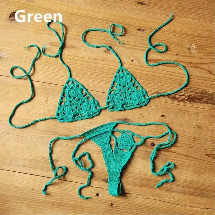 Bikini handmade by an artist