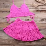 Handmade Knitted Cover Beachwear