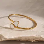 Handmade 18K Gold Stainless Steel Bracelet