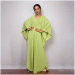 Robe tunique de plage kimono faite à la main