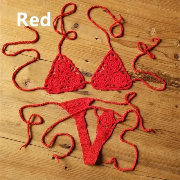 Bikini handmade by an artist