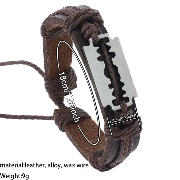 Handmade Leather Bracelet for Men