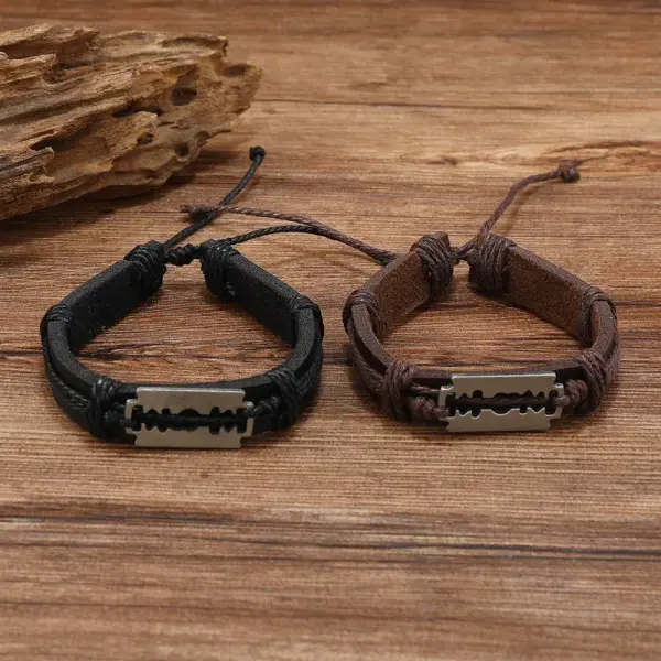 Handmade Leather Bracelet for Men