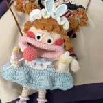 Handmade Crochet Cute dolly bag