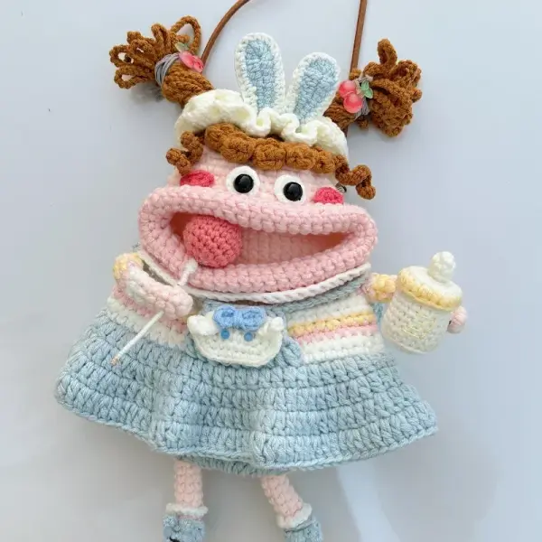 Handmade Crochet Cute dolly bag