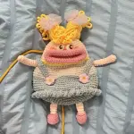 Handmade Crochet Cute dolly bag