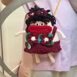 Handmade Crochet Cute dolly bag